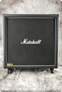 Marshall Mod. 1960b Lead 4x12 Cabinet 1982 Black Tolex