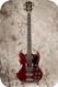 Framus S-375 SG Bass Copy 1971-Winered