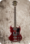 Framus S 375 SG Bass Copy 1971 Winered