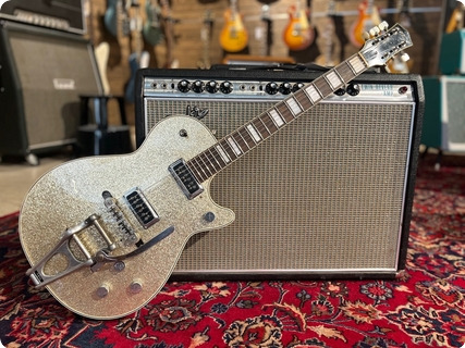 Gretsch Gretsch Custom Shop G6129bzt Billy Zoom Tribute 2008 Silver Jet Silver Sparkle