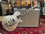 Gretsch-Gretsch Custom Shop G6129BZT Billy Zoom Tribute-2008-Silver Jet Silver Sparkle