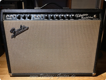 Fender Vibrolux Reverb Amp 1967 Black Tolex