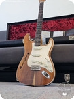 Fender-Stratocaster Artisan Thinline-2017-Sunburst