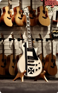 Esp Guitars James Hetfield Iron Cross Sw 2014 Snow White