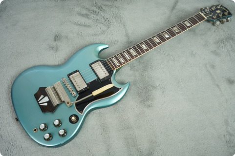 Gibson Sg Lp  1962 Pelham Blue Refin