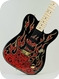 Fender James Burton Telecaster 2022-Black W/Red Paisley Flames