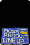 Boss Product Line Up 2002