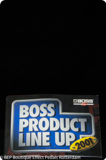 Boss Product Line Up 2001