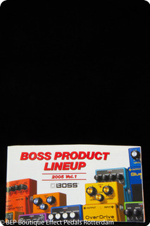 Boss Product Line Up 2005