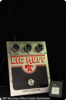 Electro Harmonix Big Muff Pi V5 (op Amp Tone Bypass) Silver