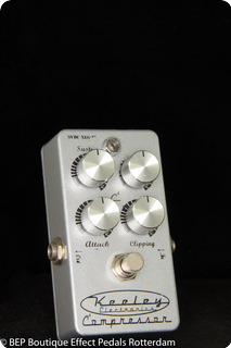 Keeley C4 4 Knob Compressor Silver