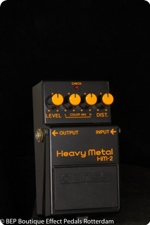 Boss Hm 2 Heavy Metal (black Label) 1983 Black