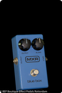 Mxr Mx 103 Script Blue Box 1973 Blue