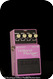 Boss HF 2 Hi Band Flanger Green Label 1989 Pink