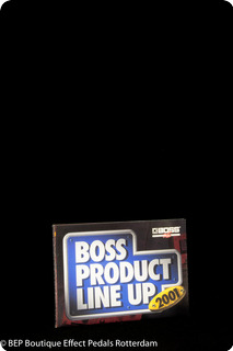 Boss Product Line Up 2001