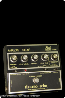 Pearl Model F 605 Electro Echo Analog Delay Black