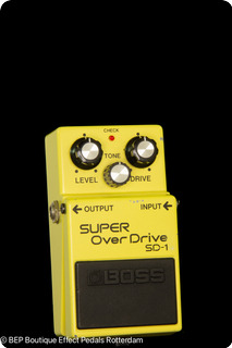 Boss Sd 1 Super Overdrive (black Label) Yellow