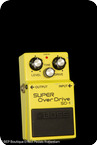 Boss-SD-1 Super OverDrive (Black Label)-Yellow