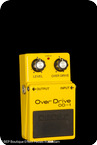 Boss OD 1 Over Drive Black Label Yellow