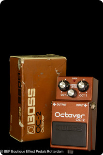 Boss Oc 2 Octaver (black Label) Brown