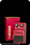 Boss DM 2 Delay Black Label Pink