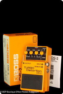 Boss Ds 2 Turbo Distortion (silver Label) Orange