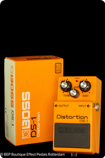 Boss Ds 1 Distortion (silver Label) Orange