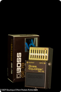 Boss Ge 7b Bass Equalizer (black Label) Brown