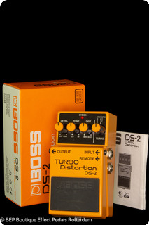 Boss Ds 2 Turbo Distortion (silver Label) Orange