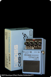 Boss Ceb 3 Bass Chorus (dark Gray Label) Blue