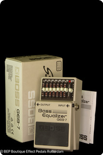 Boss Geb 7 Bass Equalizer (silver Label) Gray