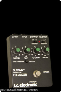 Tc Electronic Sustain + Parametric Equalizer Black