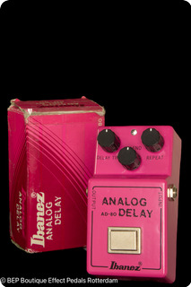 Ibanez Ad 80 Analog Delay 1980 Pink