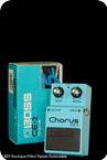 Boss CE 2 Chorus Black Label Blue