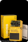 Boss AC 3 Acoustic Simulator Dark Gray Label Yellow