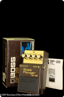 Boss Bf 2b Bass Flanger Brown