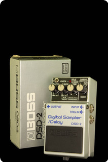 Boss Dsd 2 Digital Sampler/delay (blue Label) Silver