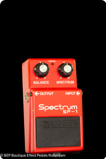 Boss Sp 1 Spectrum (black Label) Red