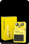 Boss SD 1 Super OverDrive Black Label Yellow