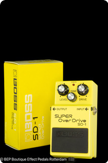 Boss Sd 1 Super Overdrive (black Label) Yellow