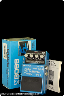 Boss Ps 2 Digital Pitch Shifter/delay (blue Label) Blue