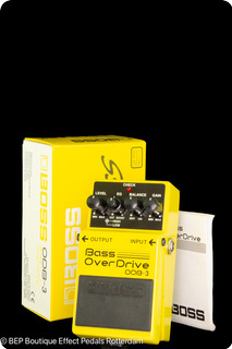 Boss Odb 3 Bass Overdrive (silver Label) Yellow