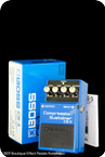 Boss CS 3 Compression Sustainer Silver Label Blue