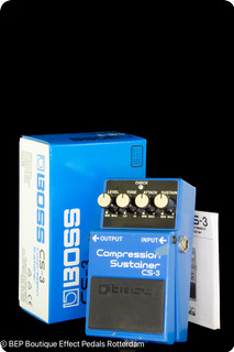 Boss Cs 3 Compression Sustainer (silver Label) Blue