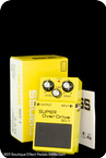 Boss SD 1 Super OverDrive Silver Label Yellow