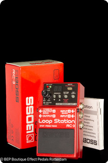 Boss Rc 3 Loop Station Red