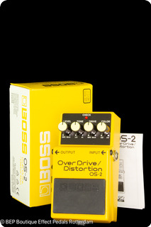 Boss Os 2 Overdrive/distortion (silver Label) Yellow