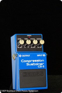 Boss Cs 3 Compression Sustainer (black Label) Blue