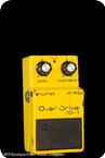 Boss OD 1 Over Drive Black Label Yellow