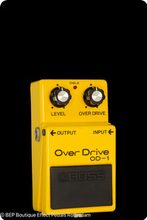 Boss Od 1 Over Drive (black Label) Yellow